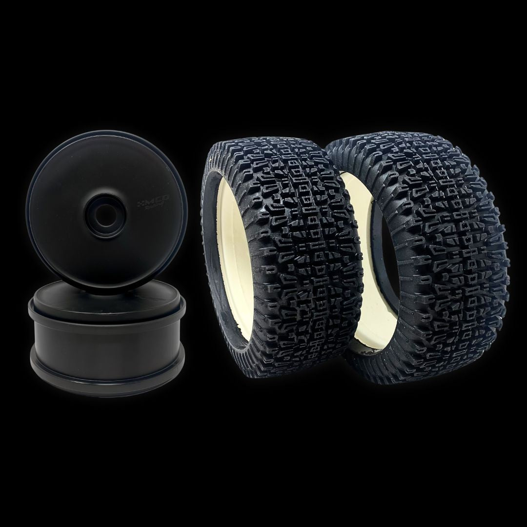 MCD Tyre 180 mm Dirt-Xross + Wheel Sets (One pair)