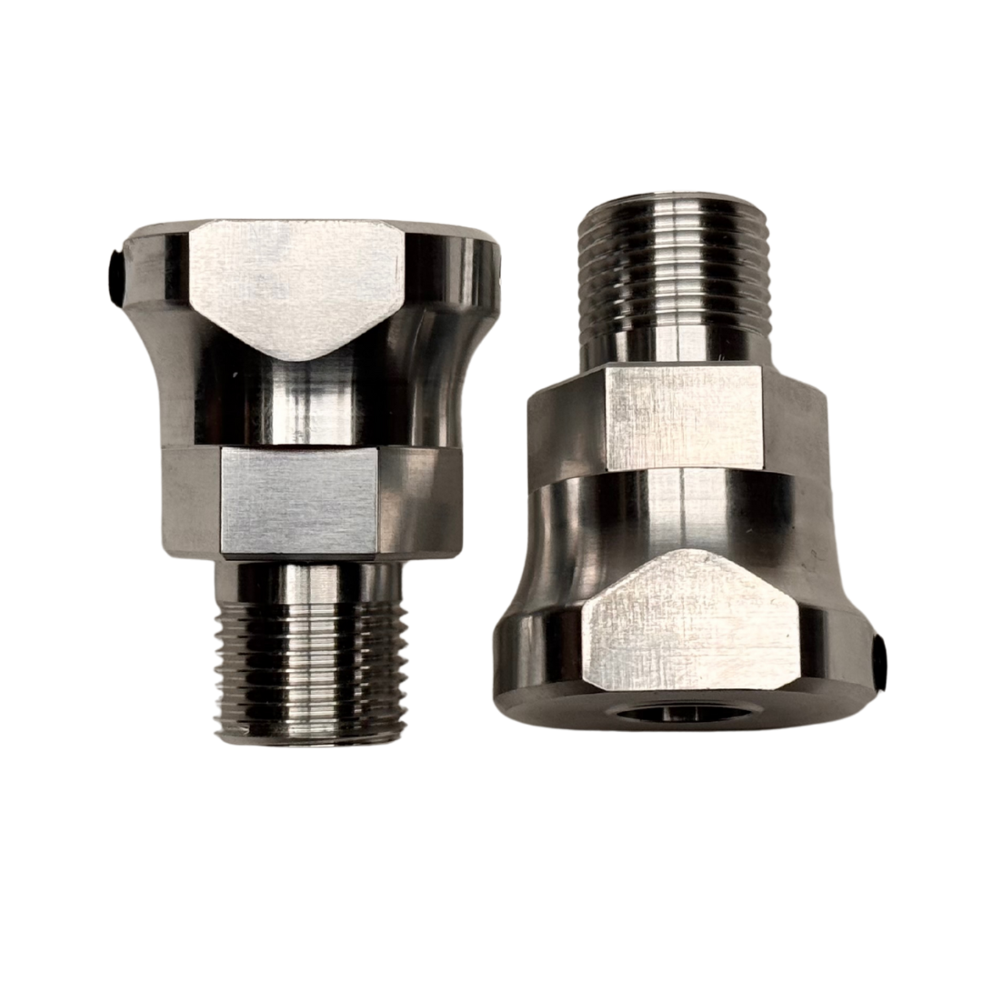 TAYLOR Billet 24MM Wheel Extenders (2) - 5mm pin (5ive/Kraken/MCD etc)