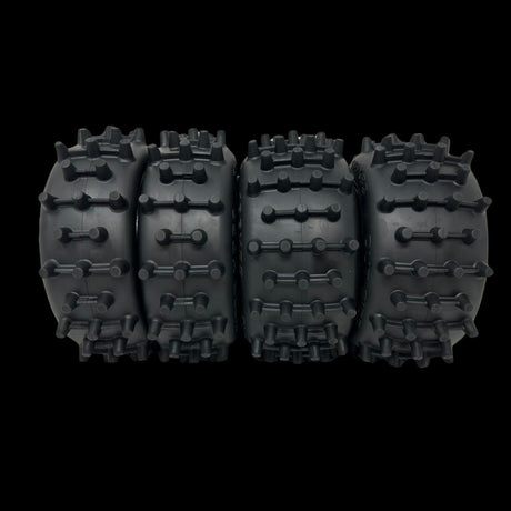 MadMax Super Hog V2 Baja Front/Rear 186mm Spike Wheel/Tyre Set (4)