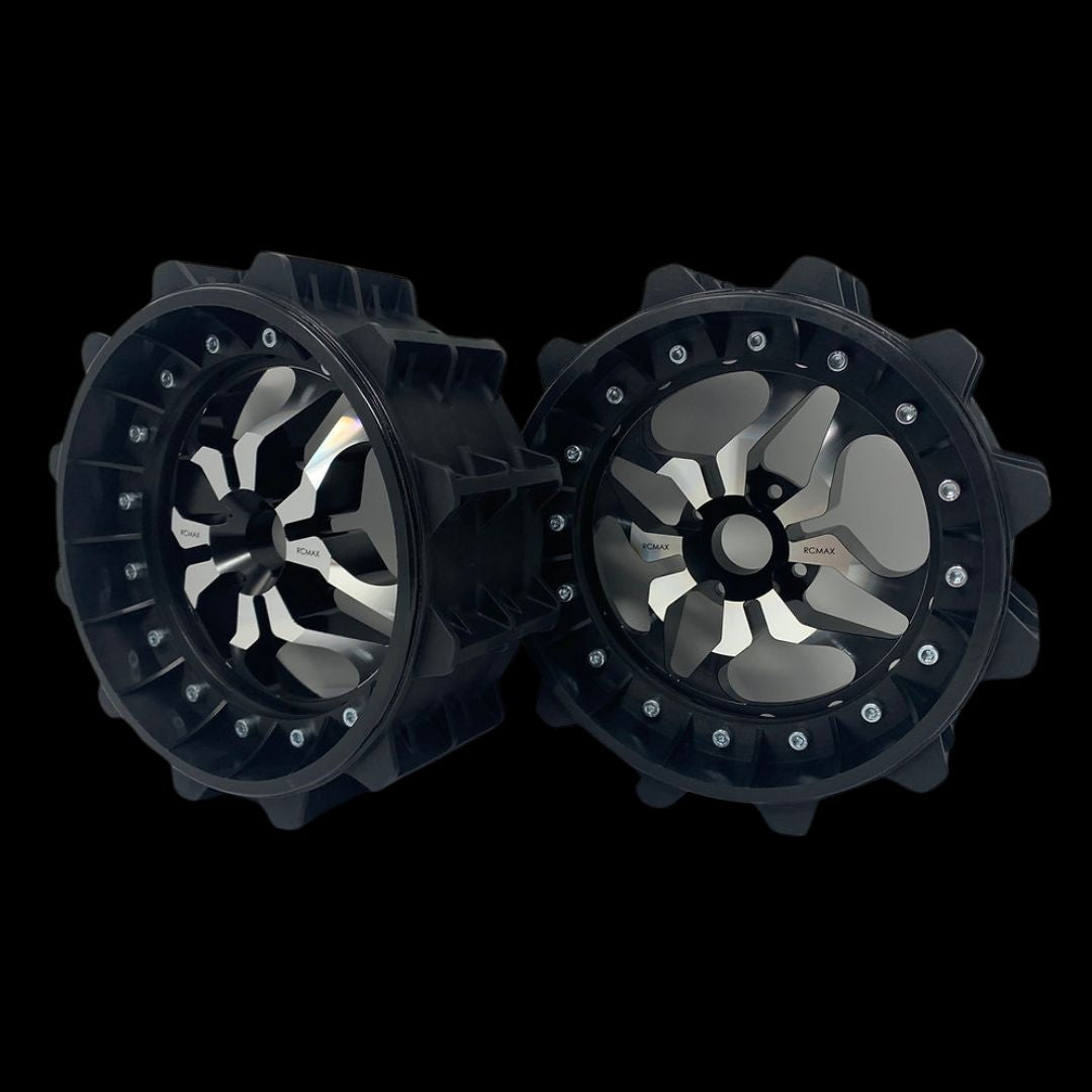 Pair of Genesis Sand Paddle 3" with 3D Centres for BRP Hubs