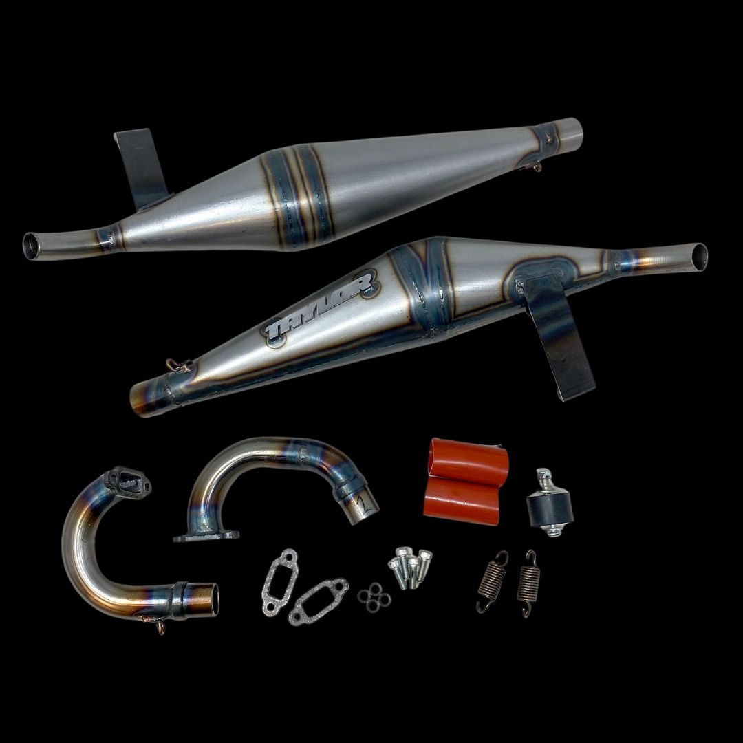 Taylor Twin Cylinder Exhaust Pipe kit