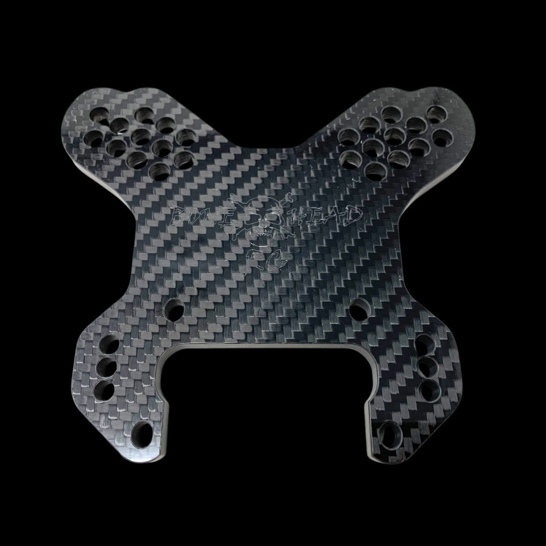 BONEHEAD Carbon Losi 5T & 5ive 2.0 Front Shock Tower