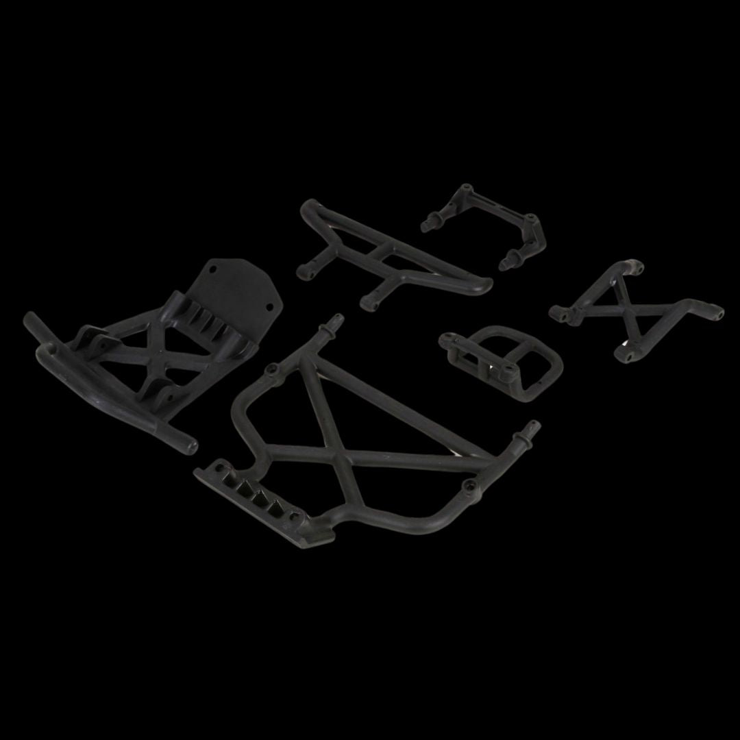 Front/Rear Bumper & Bumper Brace: 1:5 4wd DB XL - LOS251011