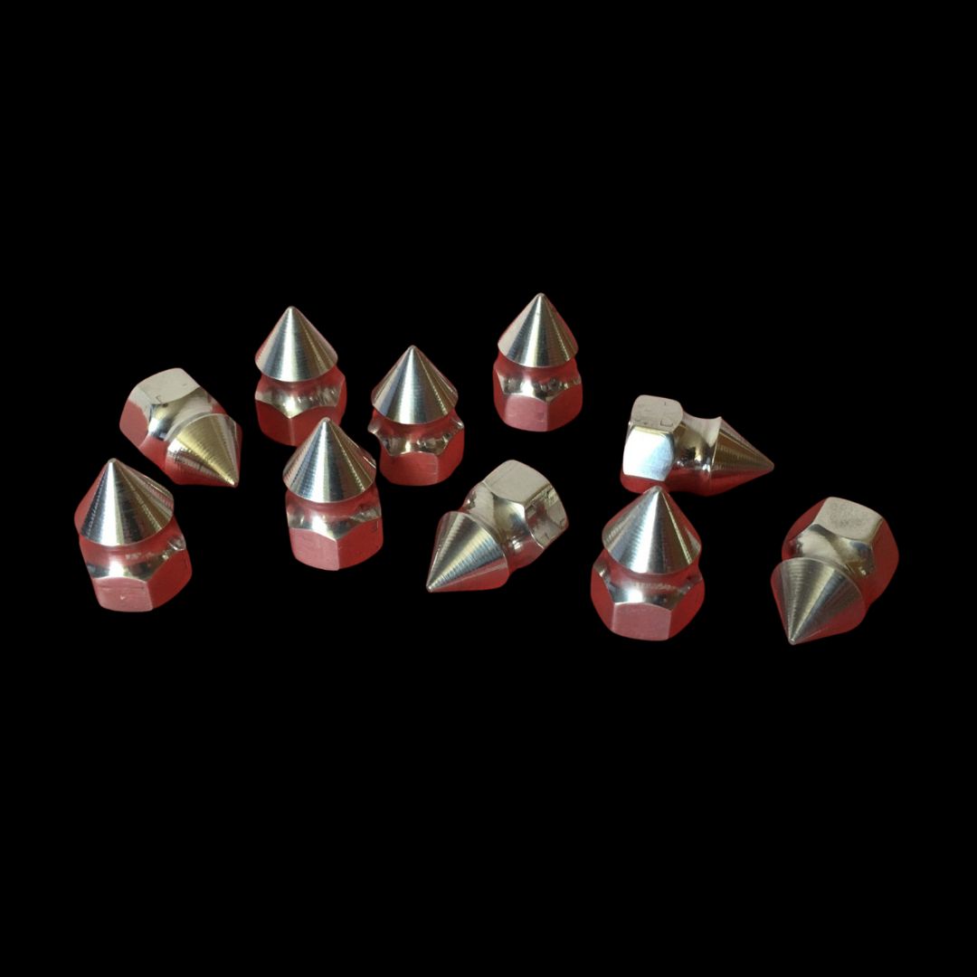 JS Performance Losi 5T & 5ive 2.0 Spiked Shock Nut Set - 4pcs