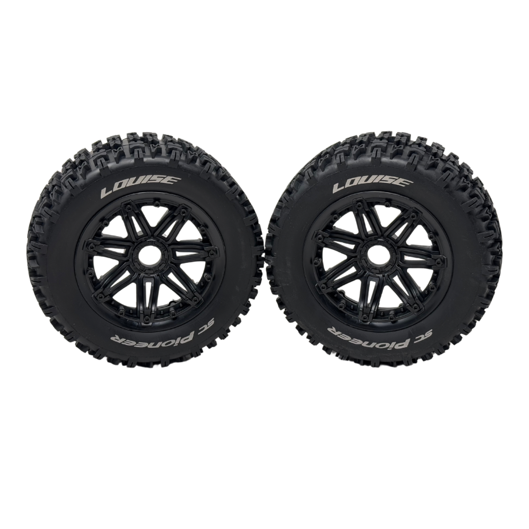 Louise RC 5th Scale 189mm Pioneer 24mm Hex Wheels/Tyres  L-T3292B