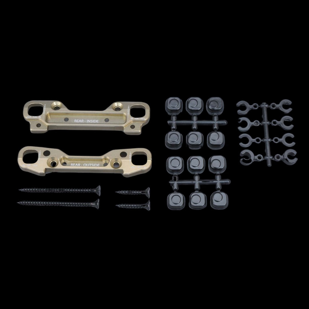 MCD Rear Wishbone Holder (Hingepin Braces) Set Alloy (Opt.) - 300303A