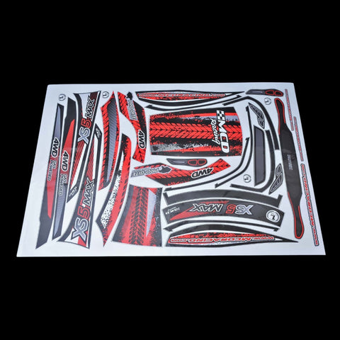 MCD XS5 Max Body Shell Graphic Decal Set (Opt.) - 504601P