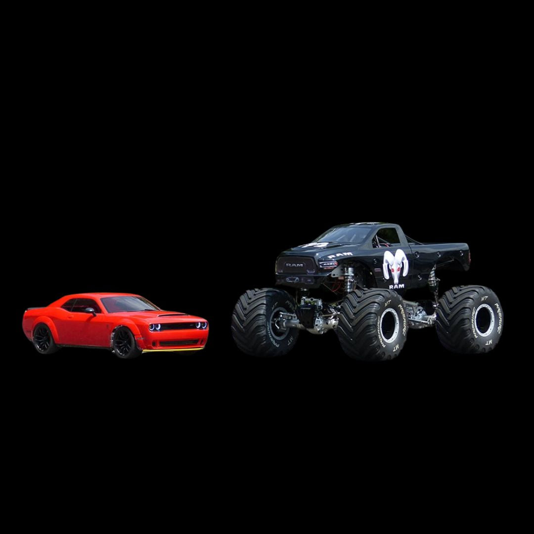 The Primal RC Dodge Challenger - Gas or Electric - 2-5 day build time