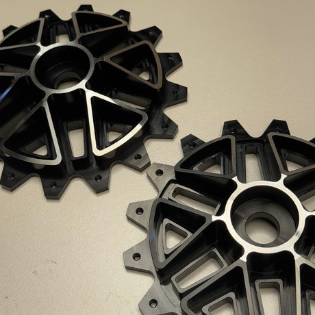 (New Old stock) Genesis 3D 24mm Black Wheel inserts (2pcs)