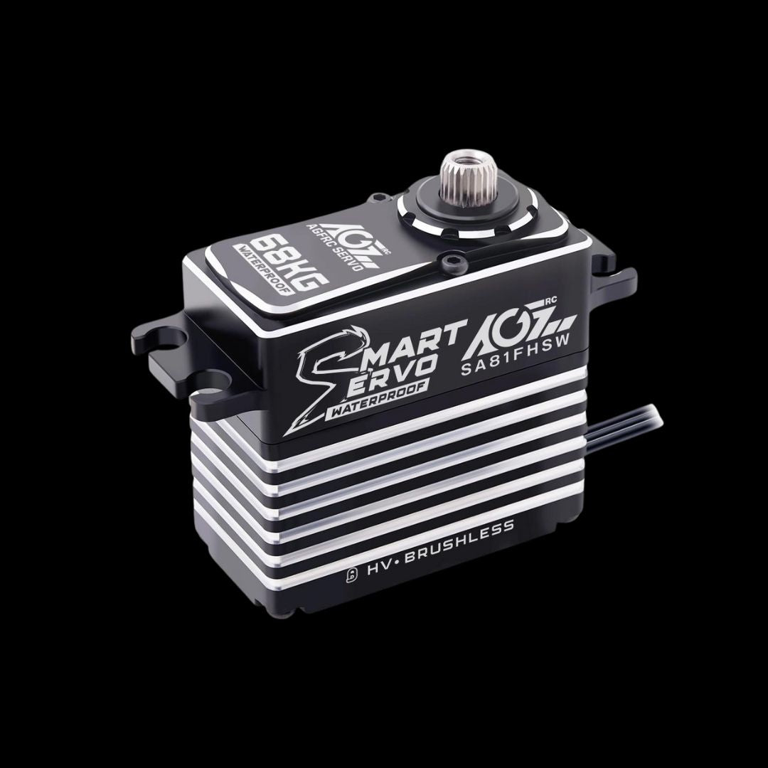 AGFRC Brushless 4-pole 68kg Billet Servo - SA81FHSW