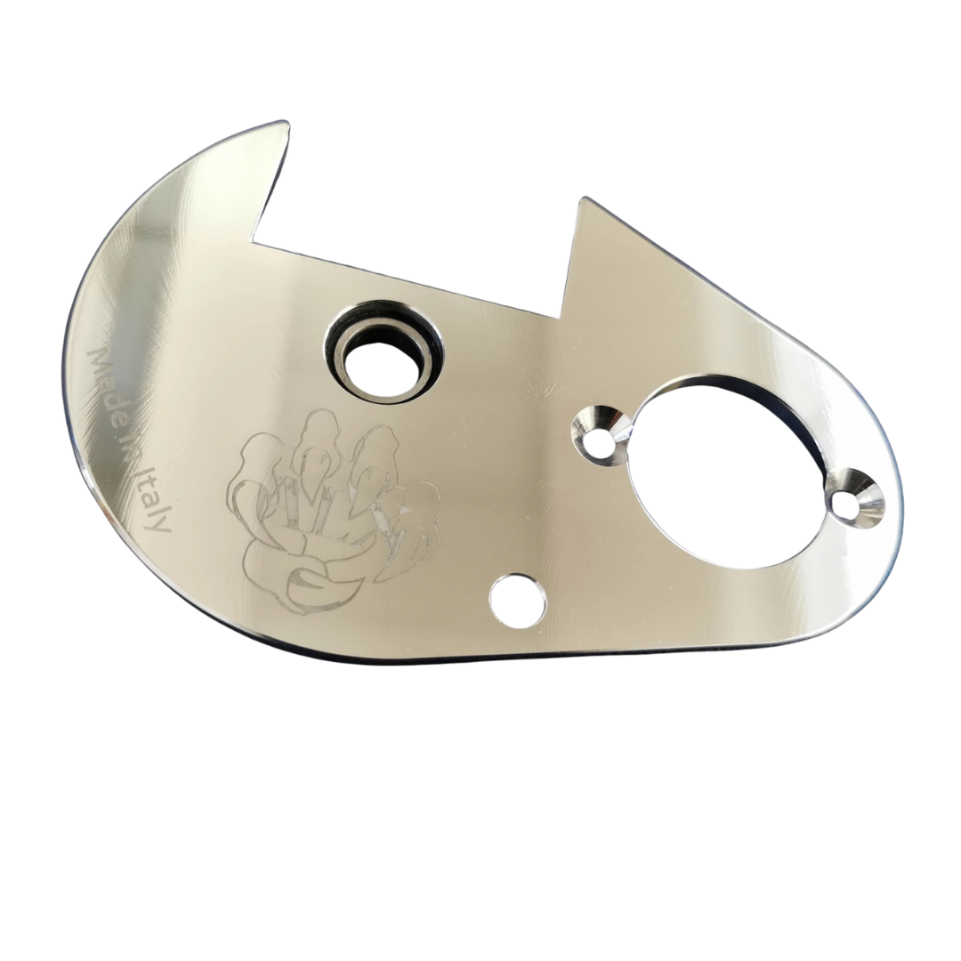 silver HPI baja gear plate