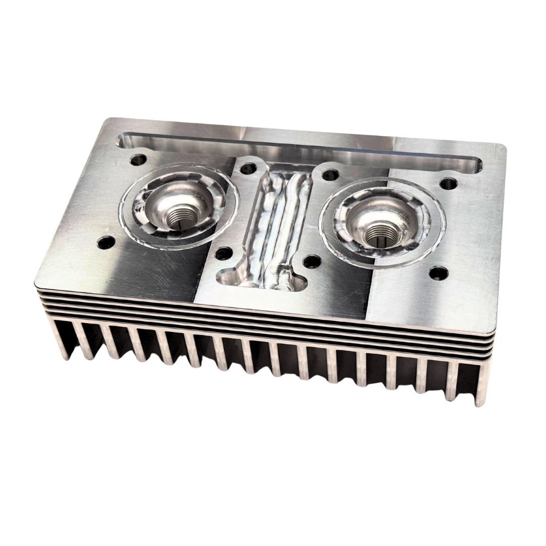 ALX Billet Twin 80cc Cylinder Head