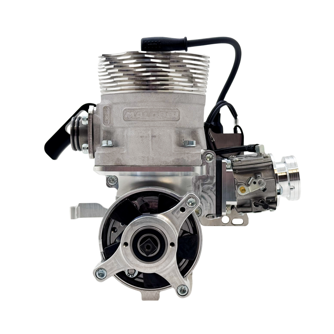 Engine component on a white background