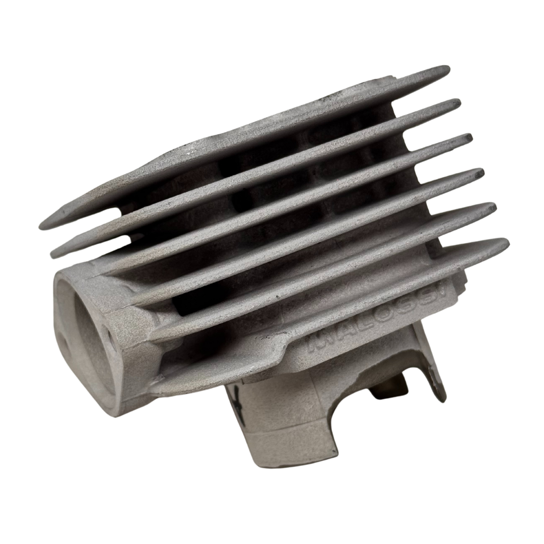 Gray metal grille on a white background