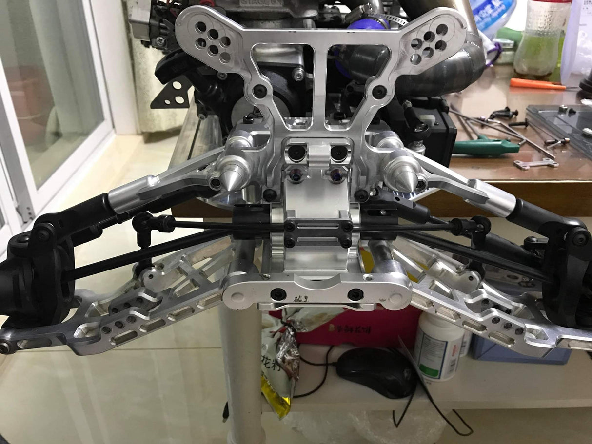 VEKTA Billet Front Long Travel V2 Suspension Arm Set (4pcs) - Beast RC