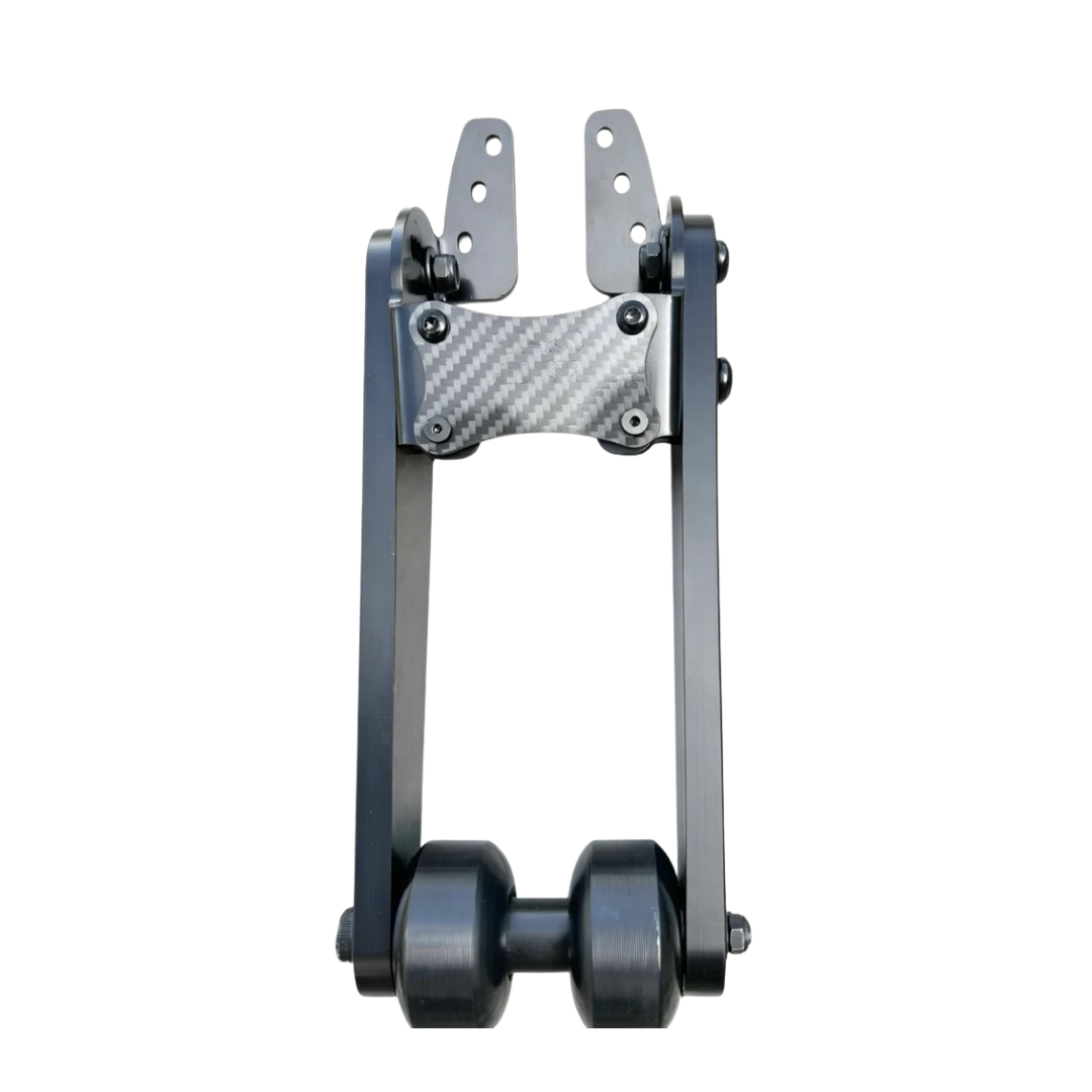 BoneHead RC Twin Wheel Conversion Kit for BoneHead Adjustable Wheelie Bars
