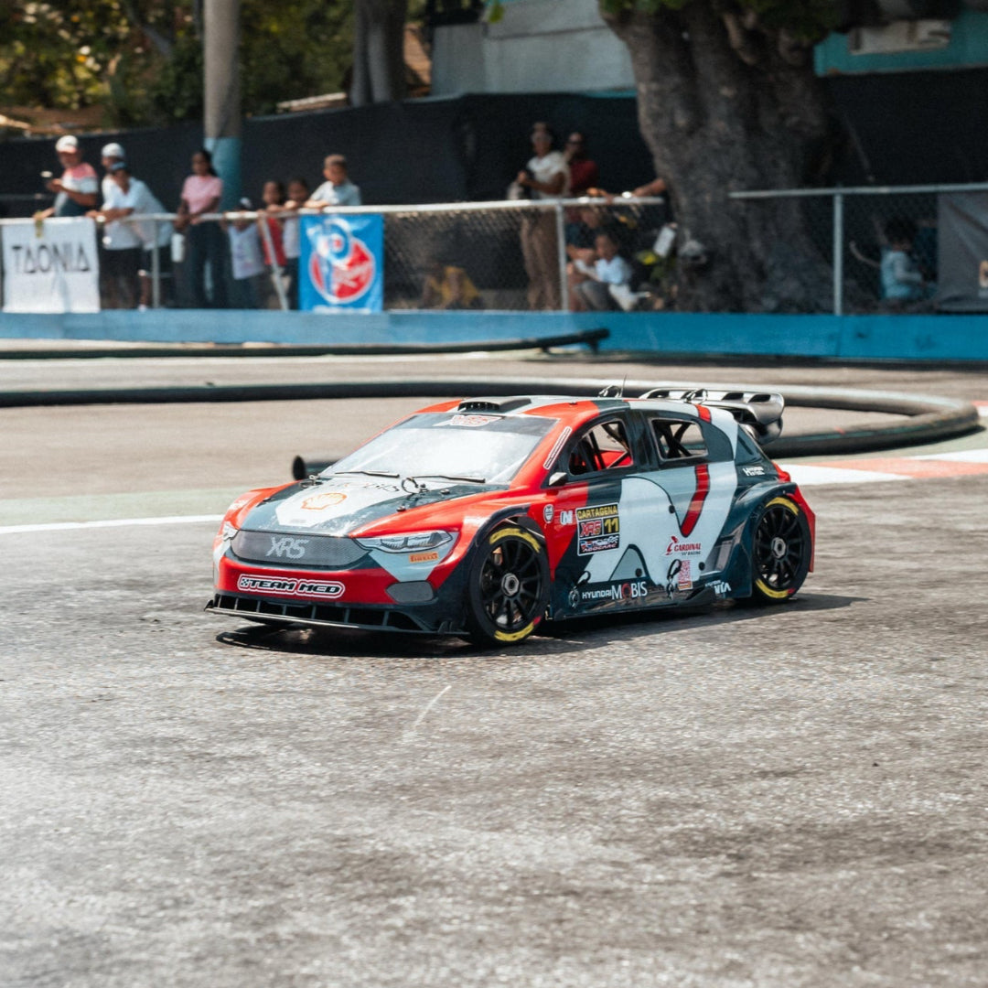 MCD XR5 with Cardinal Racing Semi Slick WRC tires