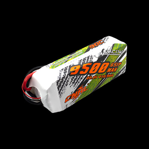CNHL Racing Series 9500mAh 22.2V 6S 90C Lipo Battery with QS8 Plug