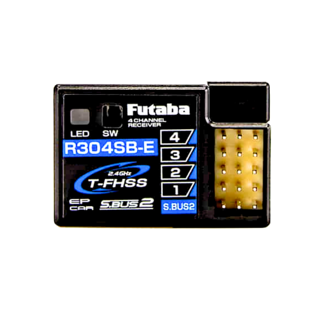 Futaba R304SB-E 4-Channel Surface Receiver with Telemetry T-FHSS (Internal Aerial)