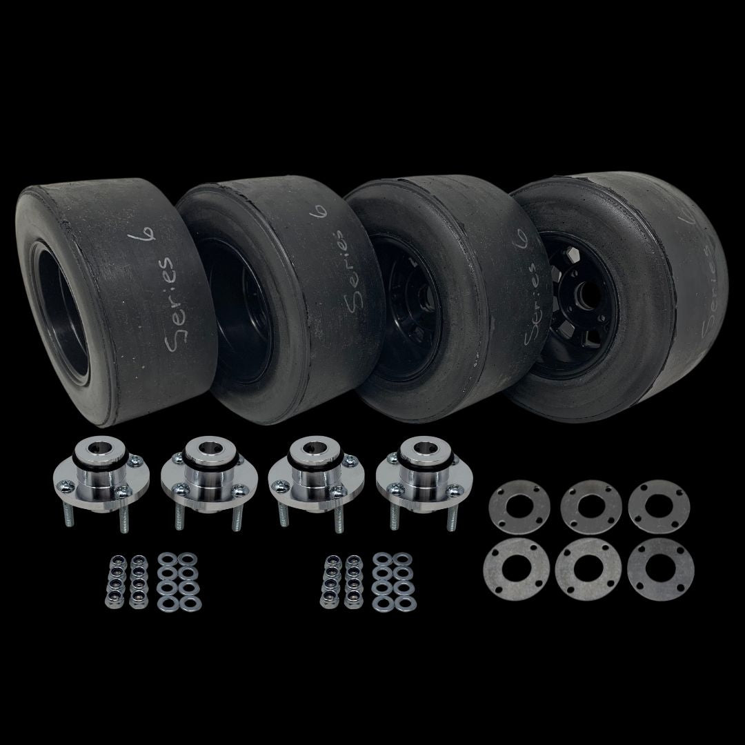 LOSI, VEKTA & MCD BRP 7"x 3" racing slicks - complete kit