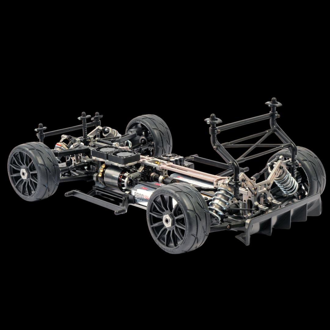 MCD OCTO X Pro without body shell chassis highlights