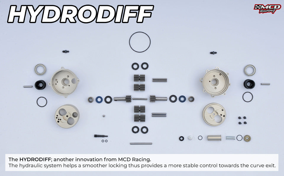 MCD Racing Duox HYDRODIFF innovative features