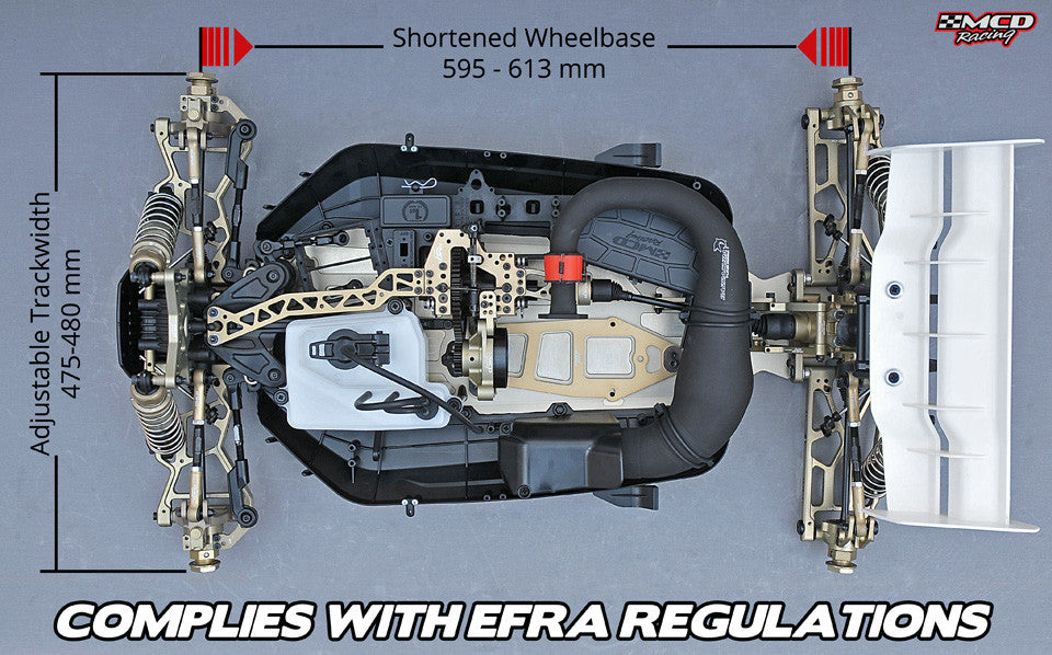 EFRA Compliant MCD RR5 FT-R Racing Buggy