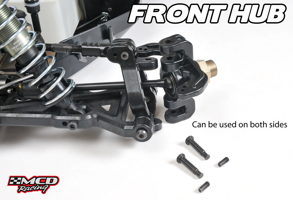 Reversible hub to increase durability