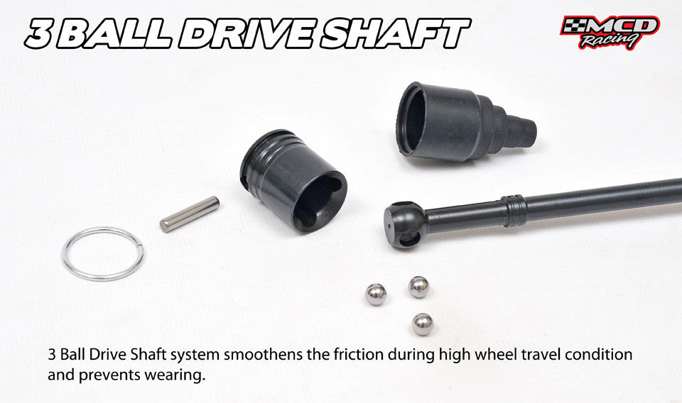MCD 3 ball style driving shaft