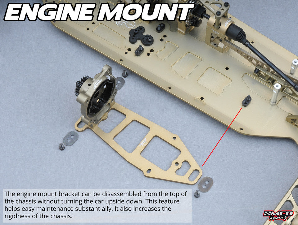 MCD RR5 rapid removal engine mount system