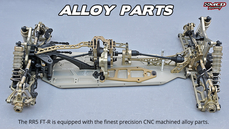 MCD W5 FT-R with CNC alloy parts shown