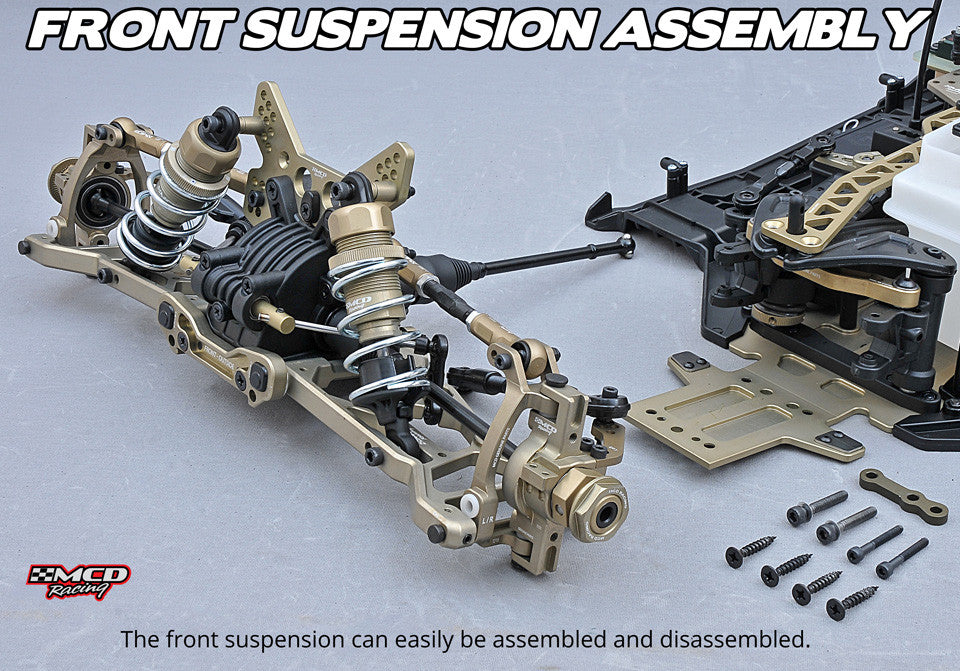 MCD XR5 FT-R Front adjustable suspension