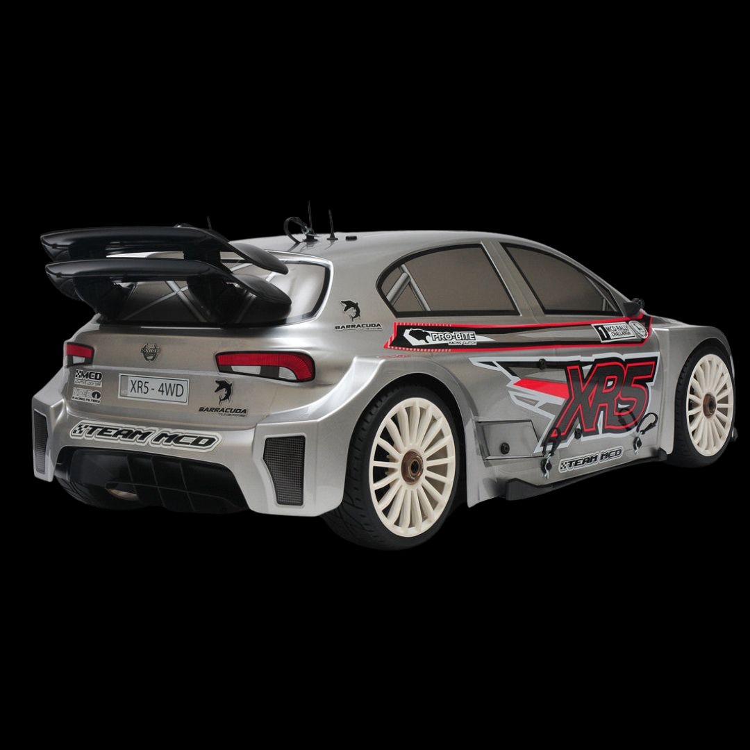 MCD Racing XR5 Max Pro electric rally car with body