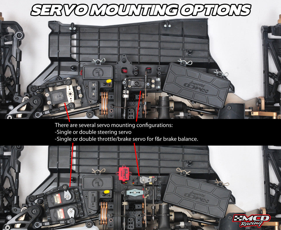MCD XR5 Multiple option radio tray system