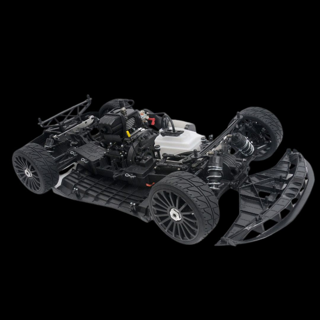 MCD XS5 Competition front three quarter view without body shell