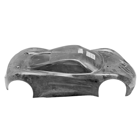 Car body panel on a white background