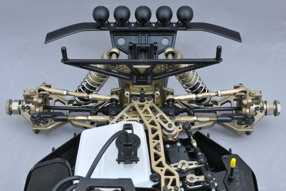 MCD W5 Ultimate with all hard anodized front chassis pieces