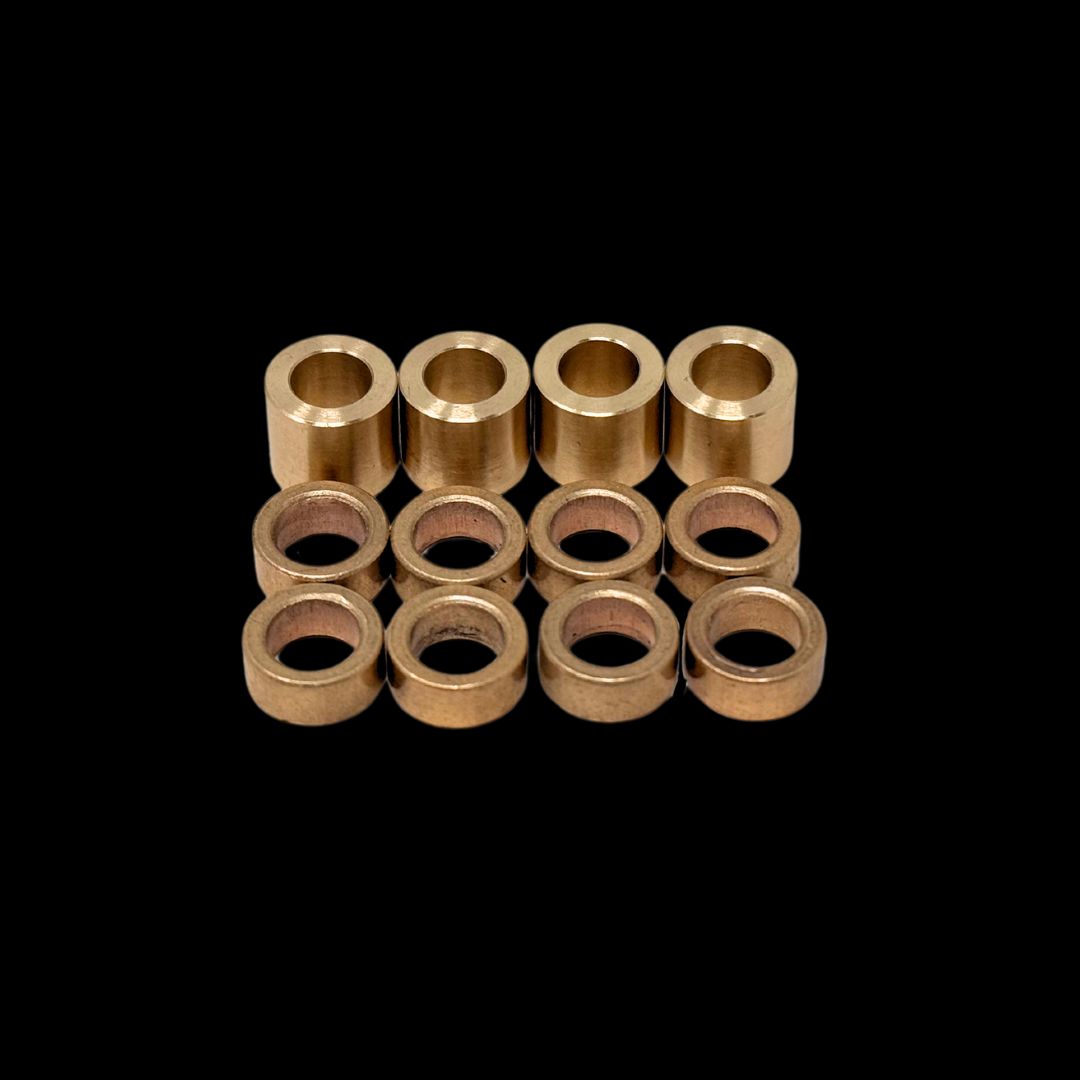 Replacement Brass Bush set for Taylor Losi 5T Billet Arm set (20pcs Bushes for 4 arms F/R)