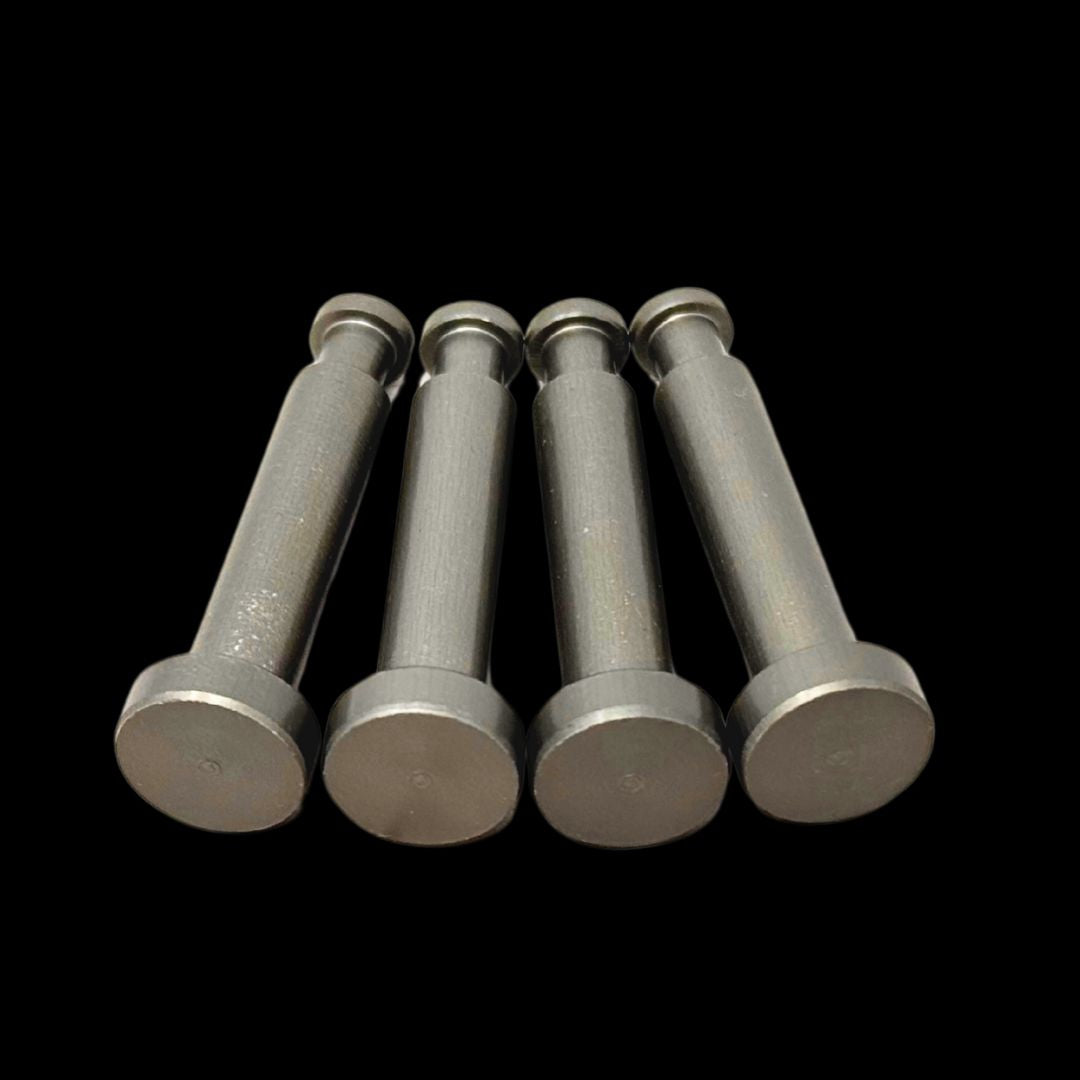 A set of four lightweight hard anodised king pins for Losi 5T and 5T 2.0 remote control vehicles.