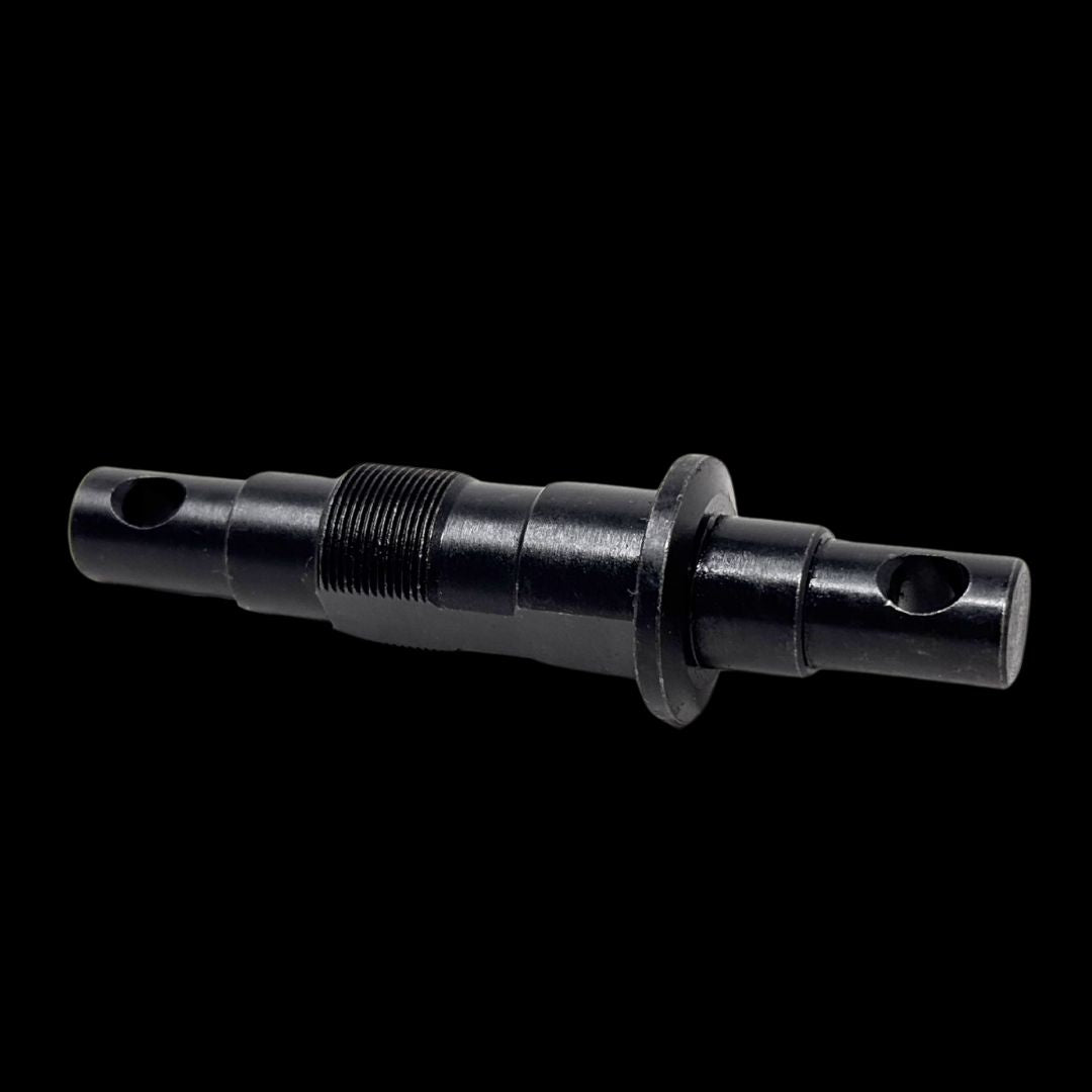 A black hardened steel slipper shaft for Kraken VEKTA RC Cars