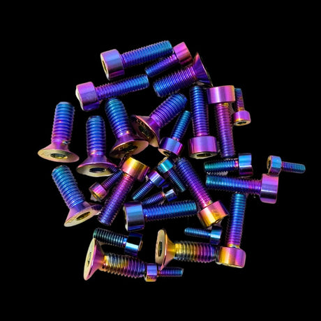 TZZ Titanium alloy screws for Taylor Billet Diff housings LOSI 5T, 5B & 2.0