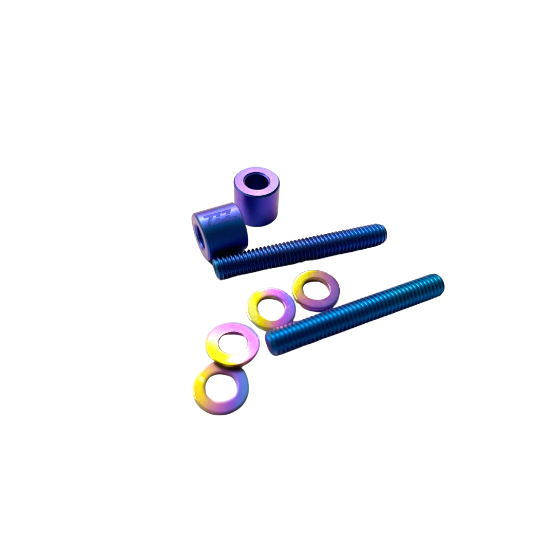 TZZ Titanium Baja Rear Turnbuckle Set (10.5mm/12mm/13.5mm)