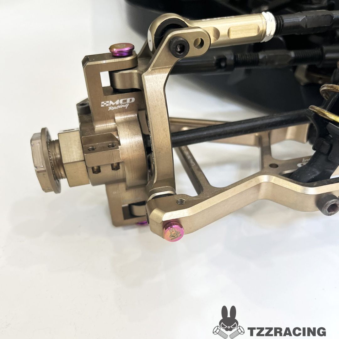 TZZ MCD Titanium Alloy Front Hub Pin lightweight (4)
