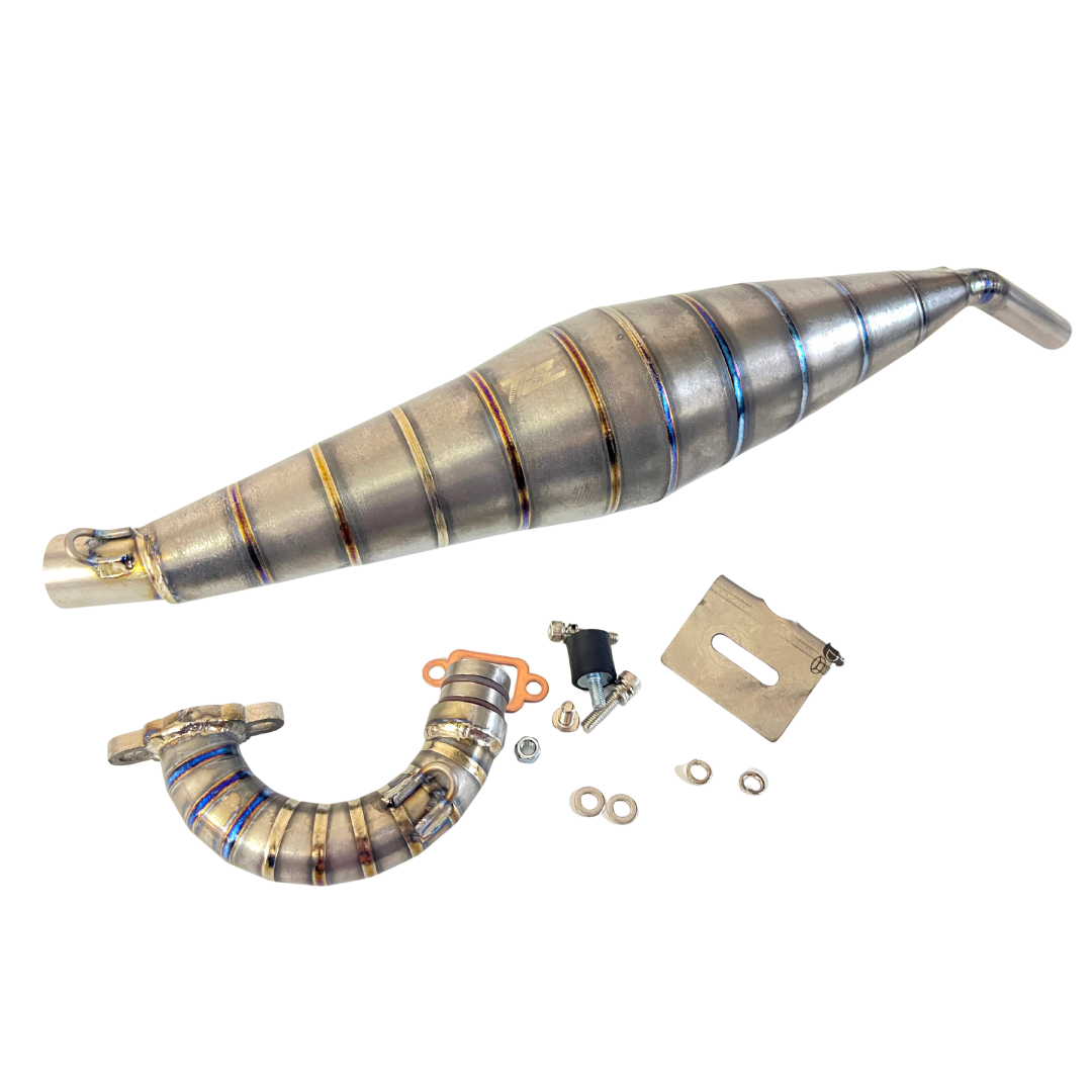 TZZ RACING Titanium Baja 5B 26-36cc Side Exhaust Pipe