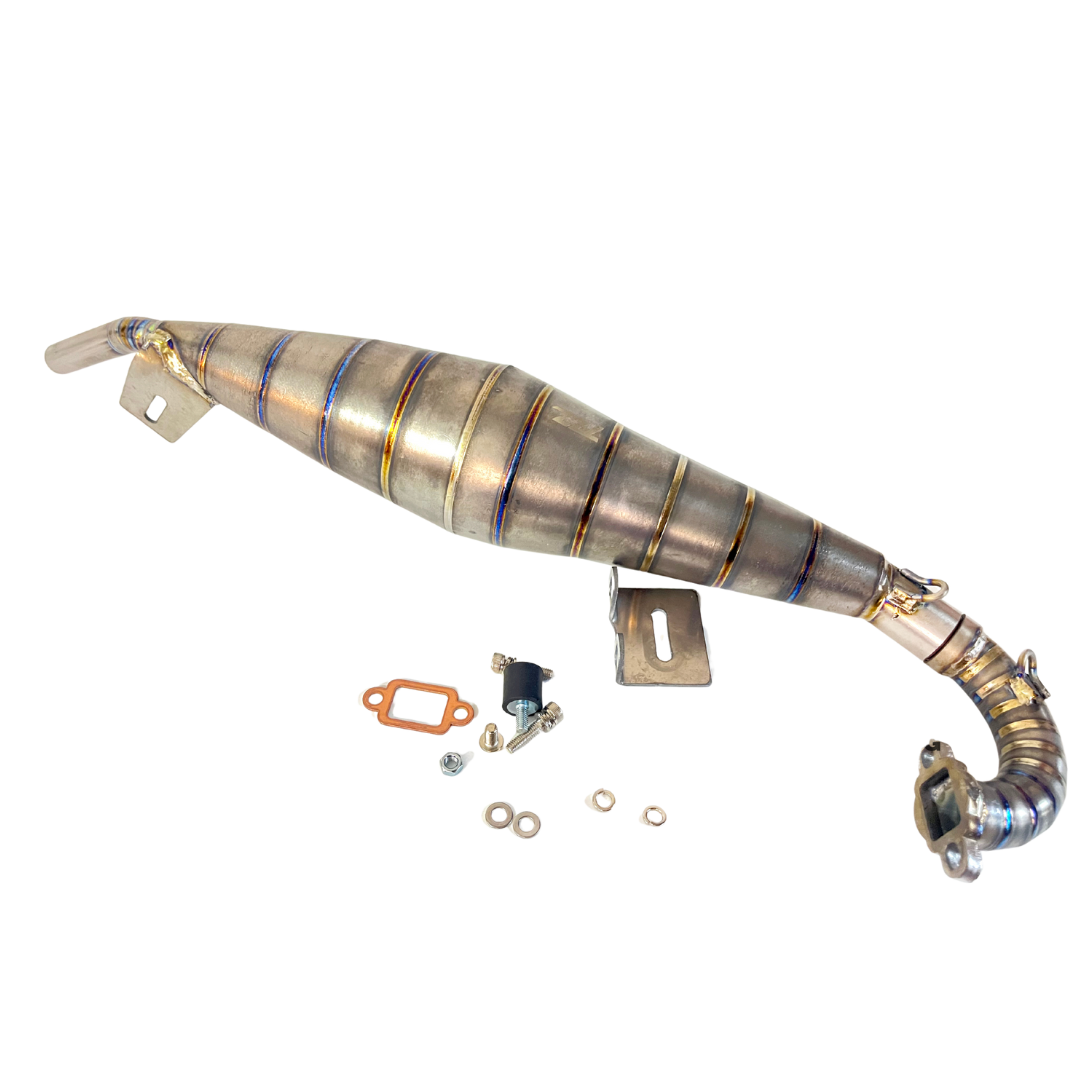 TZZ RACING Titanium Baja 5B 26-36cc Side Exhaust Pipe