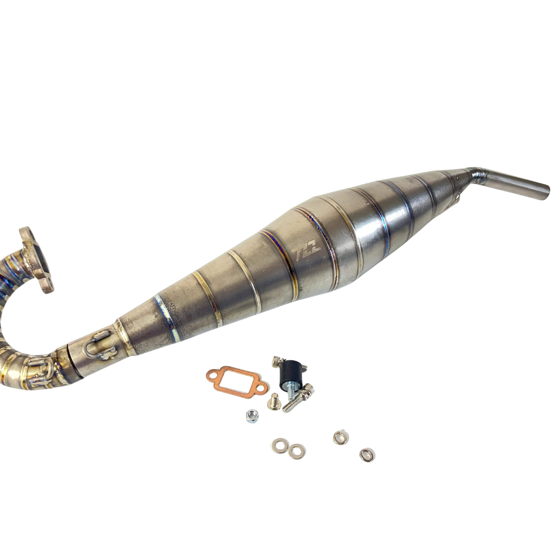 TZZ RACING Titanium Baja SX5/TSK 26-36cc Exhaust Pipe