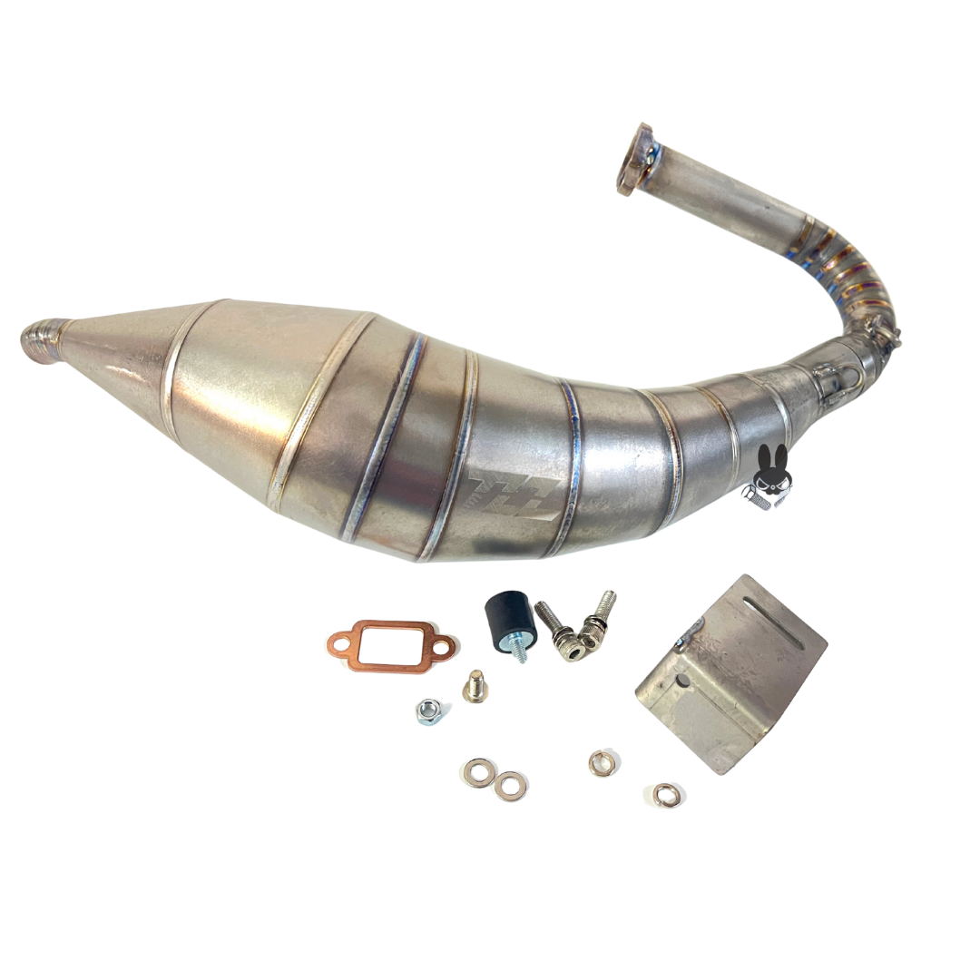 TZZ RACING Titanium MCD RR5/W5/XR5 26-36cc Exhaust Pipe