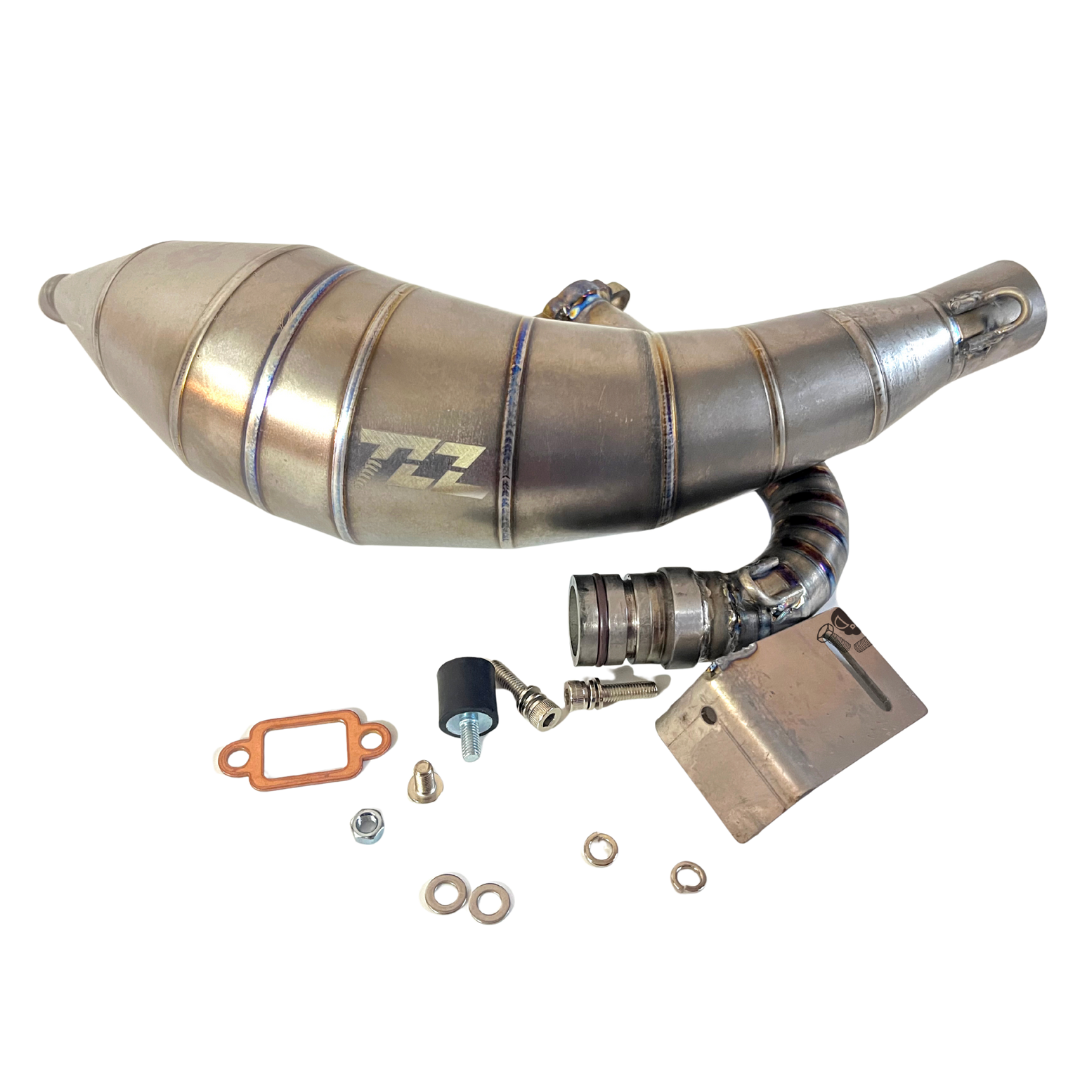 TZZ RACING Titanium MCD RR5/W5/XR5 26-36cc Exhaust Pipe