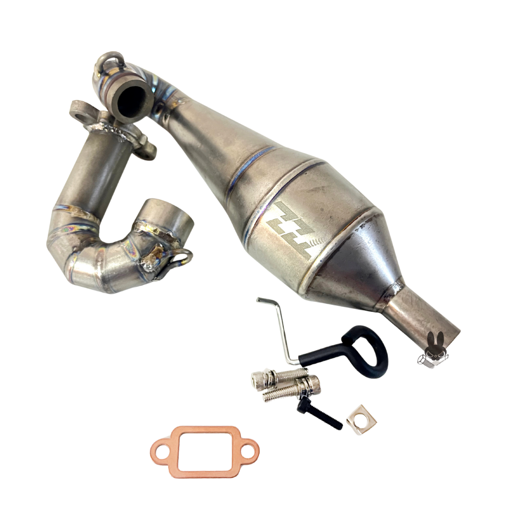 TZZ RACING Titanium Tuned Pipe For Baja(23-29cc)