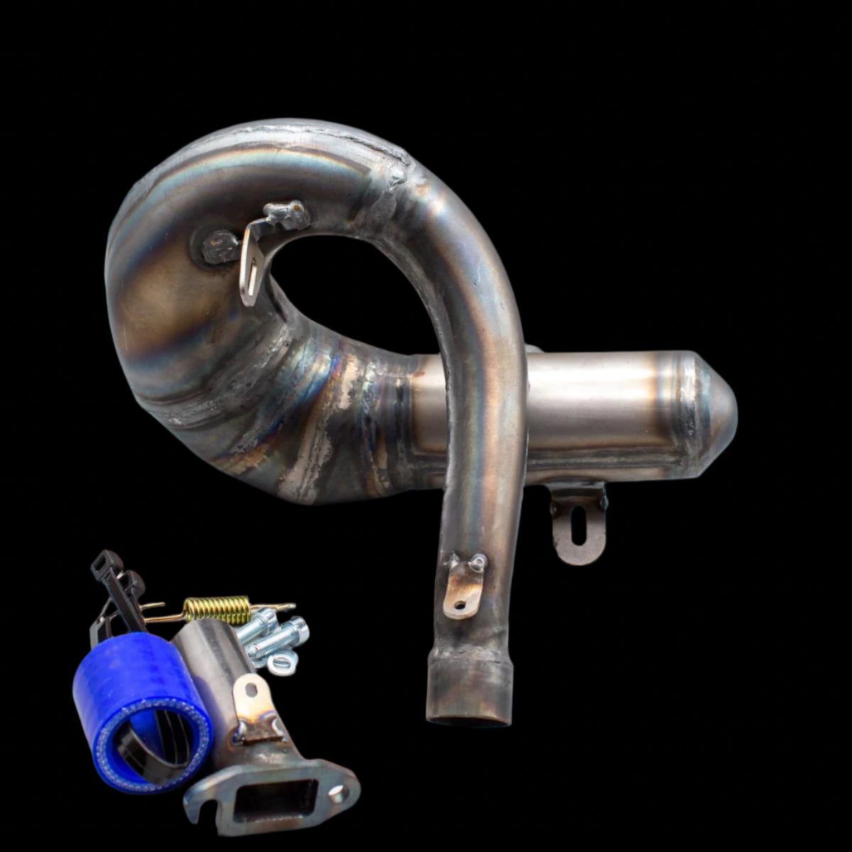 HPI Baja 5B Exhaust pipe with hardware